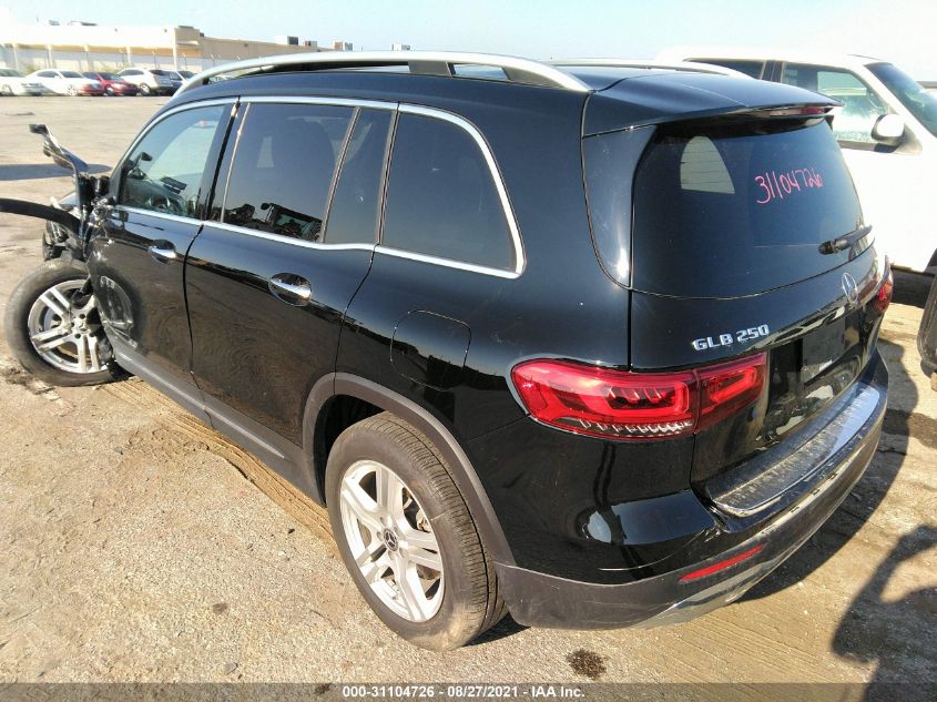 2020 MERCEDES-BENZ GLB GLB 250 W1N4M4HB2LW035751