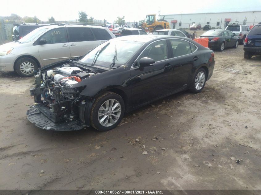 2013 LEXUS ES 300H HYBRID JTHBW1GG0D2034206