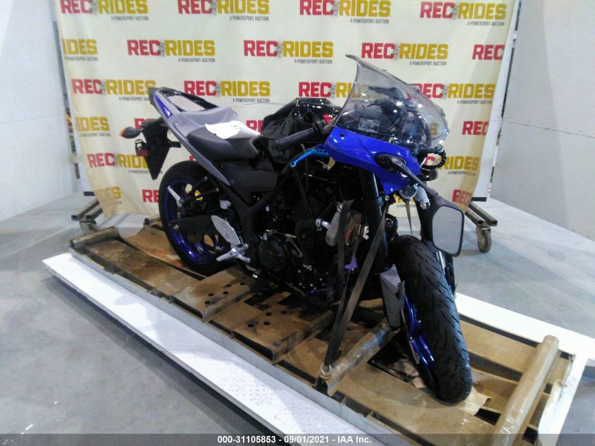 2020 YAMAHA YZFR3 A MH3RH18Y5LK004328