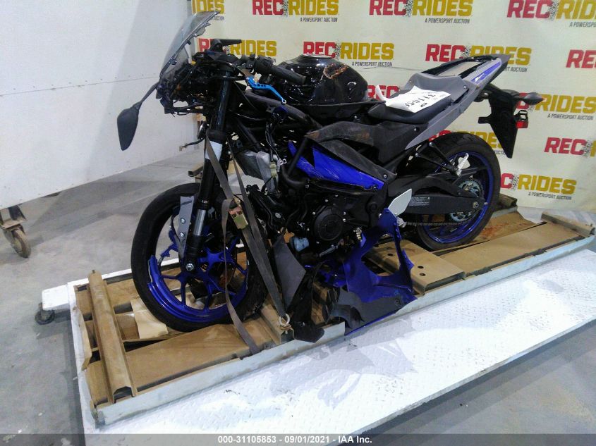 2020 YAMAHA YZFR3 A MH3RH18Y5LK004328