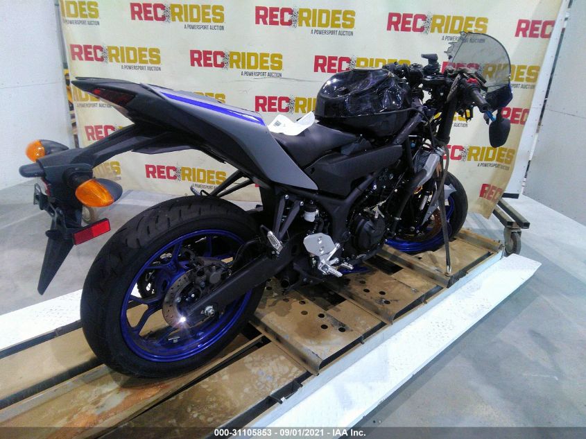 2020 YAMAHA YZFR3 A MH3RH18Y5LK004328