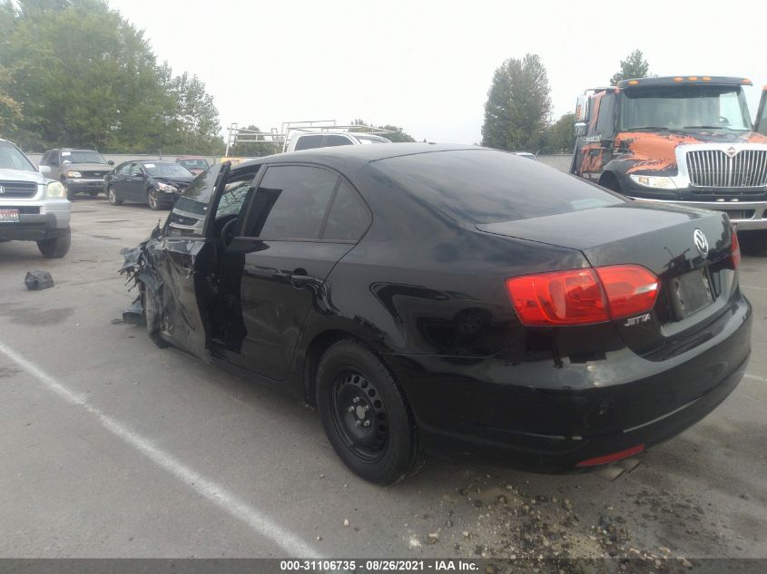 2014 VOLKSWAGEN JETTA SEDAN S 3VW2K7AJ3EM426527