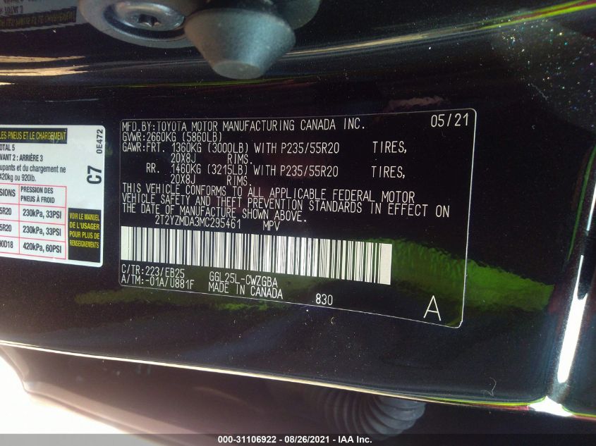 Фото: 2T2YZMDA3MC295461 - 9