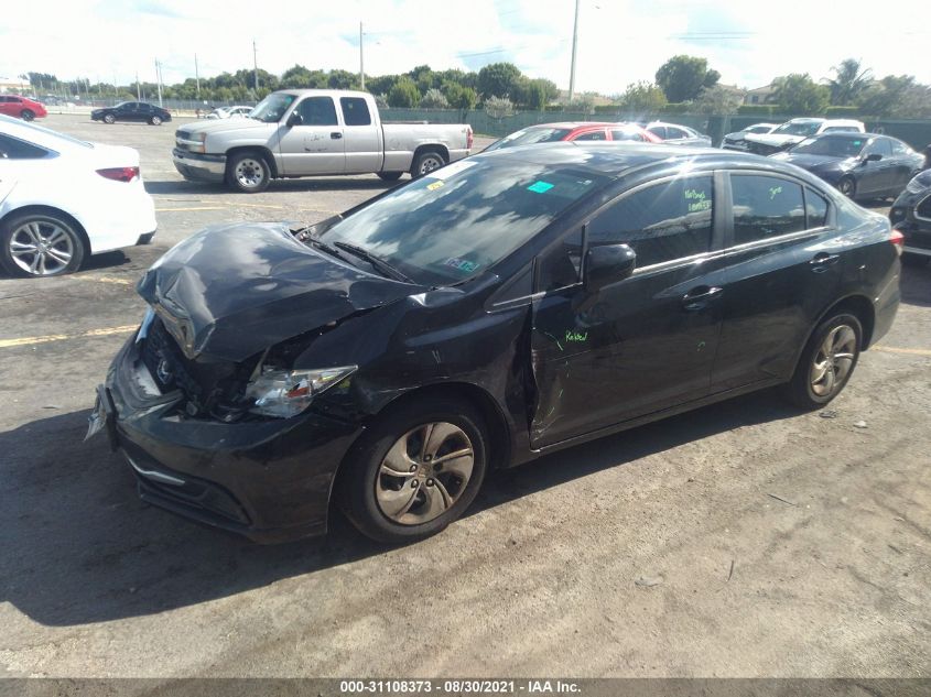 2015 HONDA CIVIC SEDAN LX 19XFB2F54FE290357
