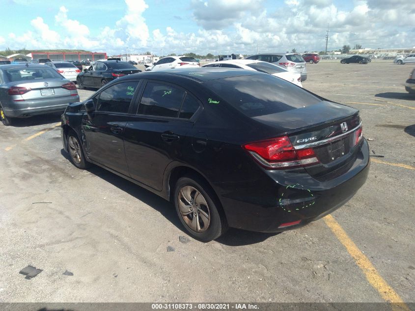 2015 HONDA CIVIC SEDAN LX 19XFB2F54FE290357