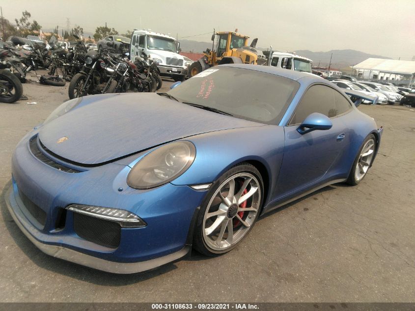 2015 PORSCHE 911 GT3 WP0AC2A90FS189198