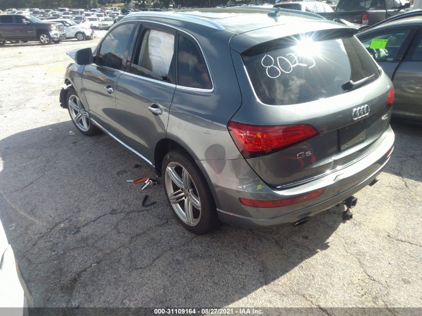 2016 AUDI Q5 PREMIUM WA1C2AFP5GA018025
