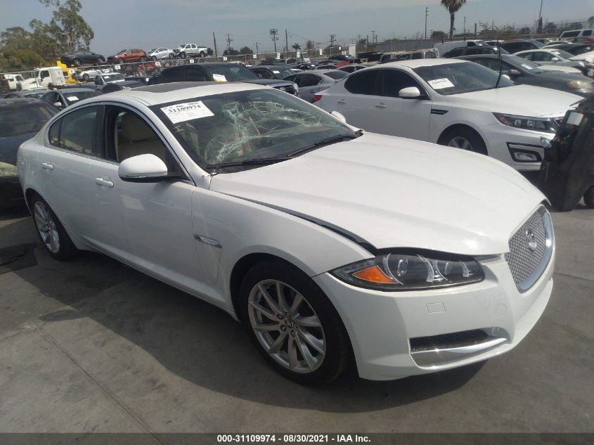 2013 JAGUAR XF I4 RWD SAJWA0ES9DPS97396