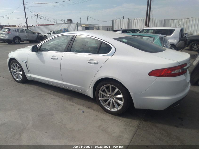 2013 JAGUAR XF I4 RWD SAJWA0ES9DPS97396