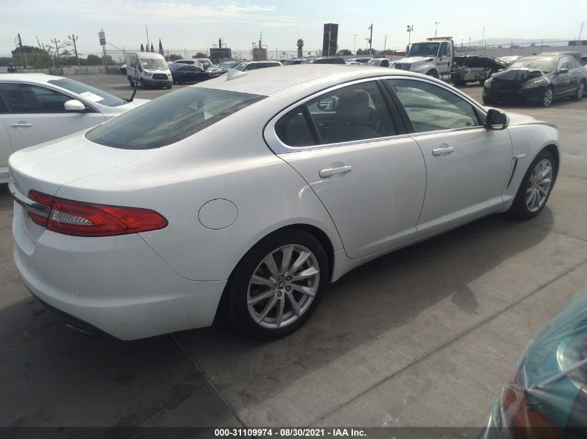 2013 JAGUAR XF I4 RWD SAJWA0ES9DPS97396
