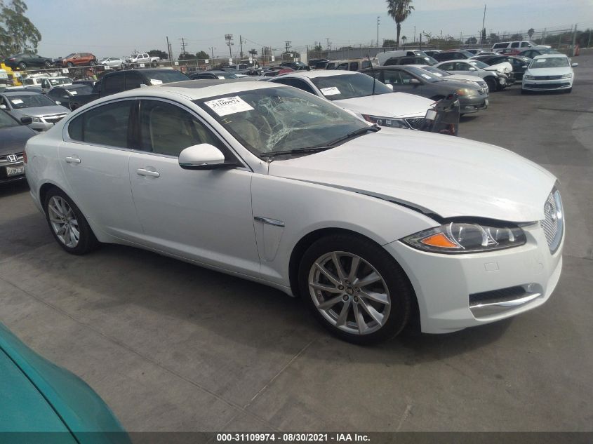 2013 JAGUAR XF I4 RWD SAJWA0ES9DPS97396