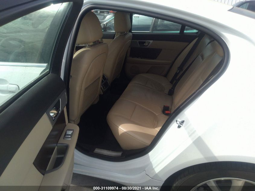 2013 JAGUAR XF I4 RWD SAJWA0ES9DPS97396