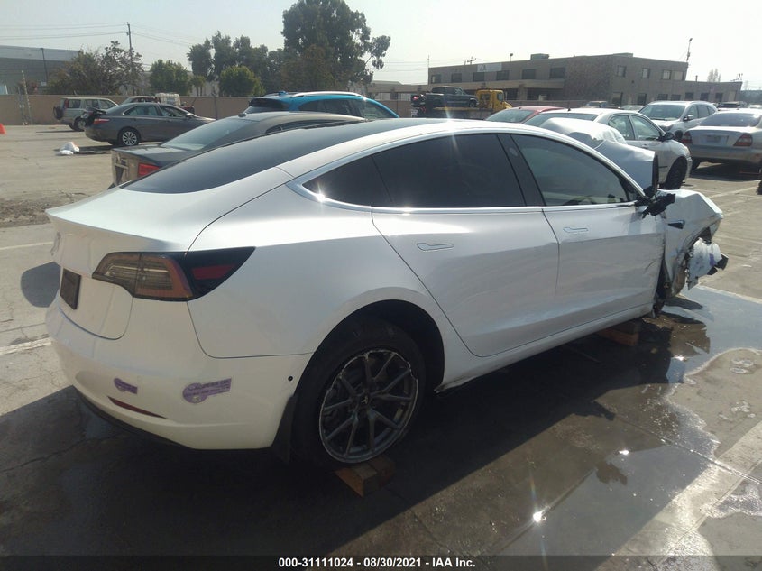 Auction sale of the 2019 TESLA MODEL 3 , vin: 5YJ3E1EA0KF485783, lot number: 31111024