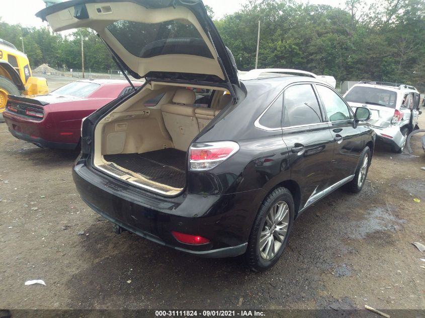 2013 LEXUS RX 450H JTJBC1BA7D2054592