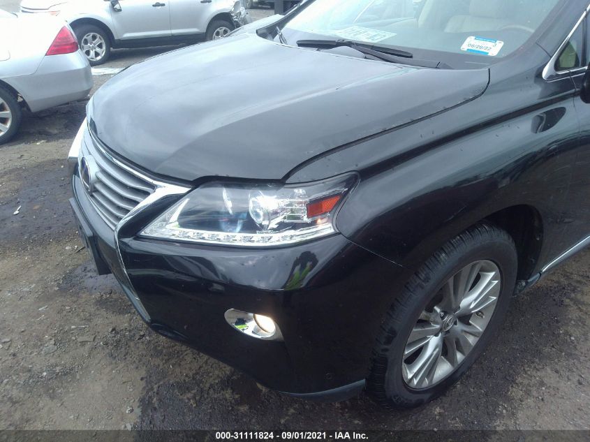 2013 LEXUS RX 450H JTJBC1BA7D2054592