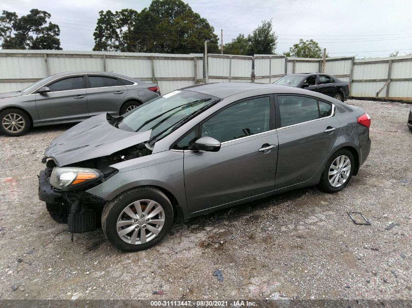 2015 KIA FORTE EX KNAFX4A82F5281549