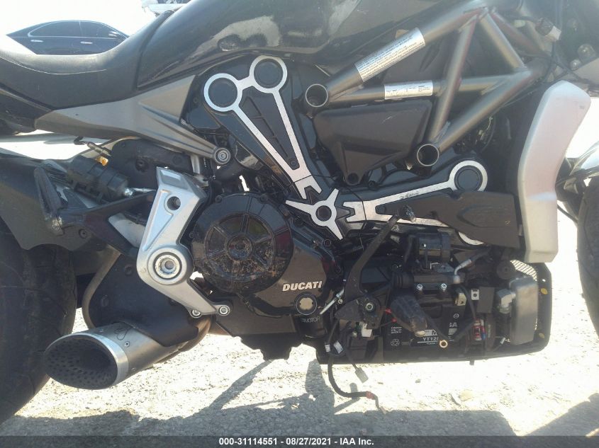 2016 DUCATI XDIAVEL ZDM13BKW8GB001991