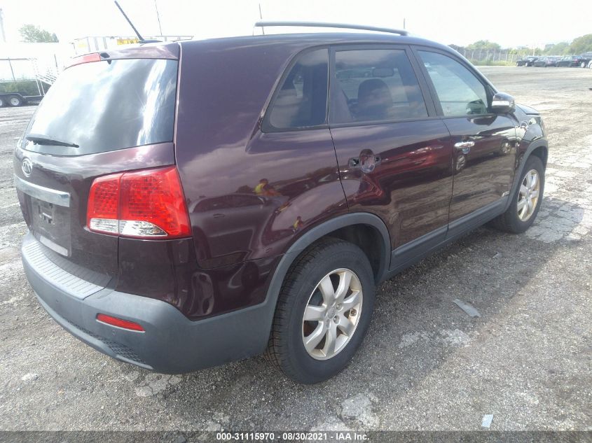 2013 KIA SORENTO LX 5XYKTDA6XDG397713