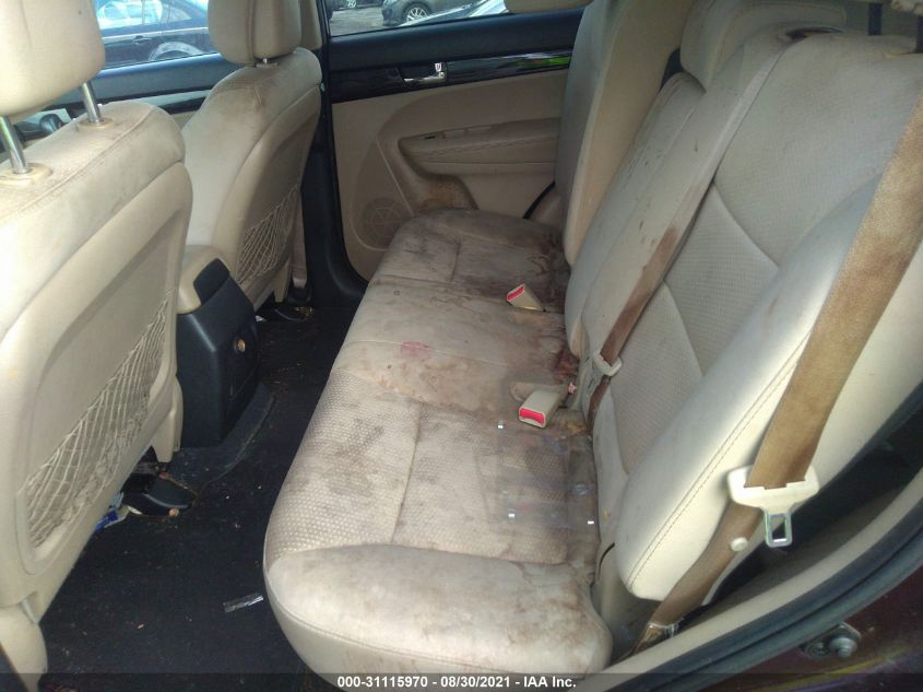 2013 KIA SORENTO LX 5XYKTDA6XDG397713