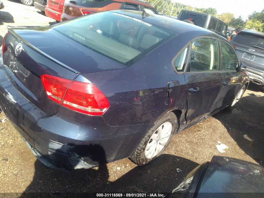 2013 VOLKSWAGEN PASSAT WOLFSBURG EDITION 1VWAP7A36DC134210