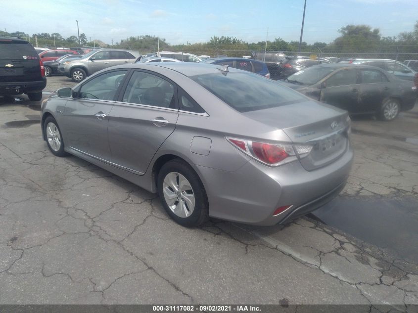 2013 HYUNDAI SONATA HYBRID KMHEC4A47DA078518