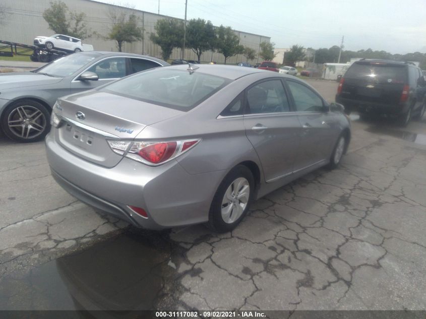 2013 HYUNDAI SONATA HYBRID KMHEC4A47DA078518