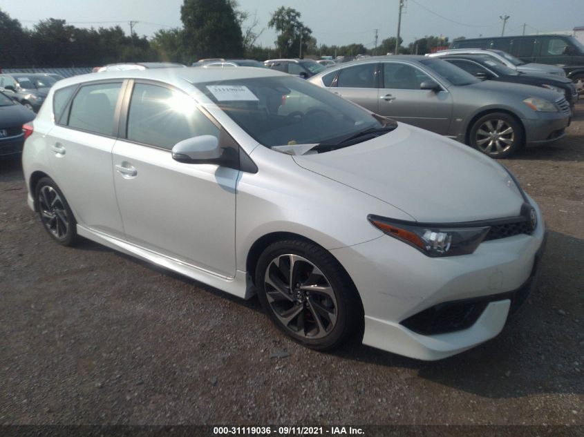 2017 TOYOTA COROLLA IM JTNKARJE8HJ549645