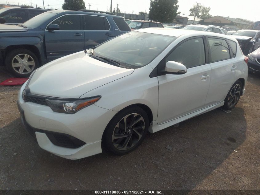 2017 TOYOTA COROLLA IM JTNKARJE8HJ549645
