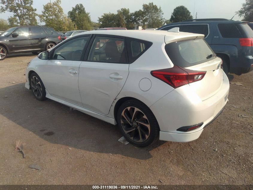 2017 TOYOTA COROLLA IM JTNKARJE8HJ549645