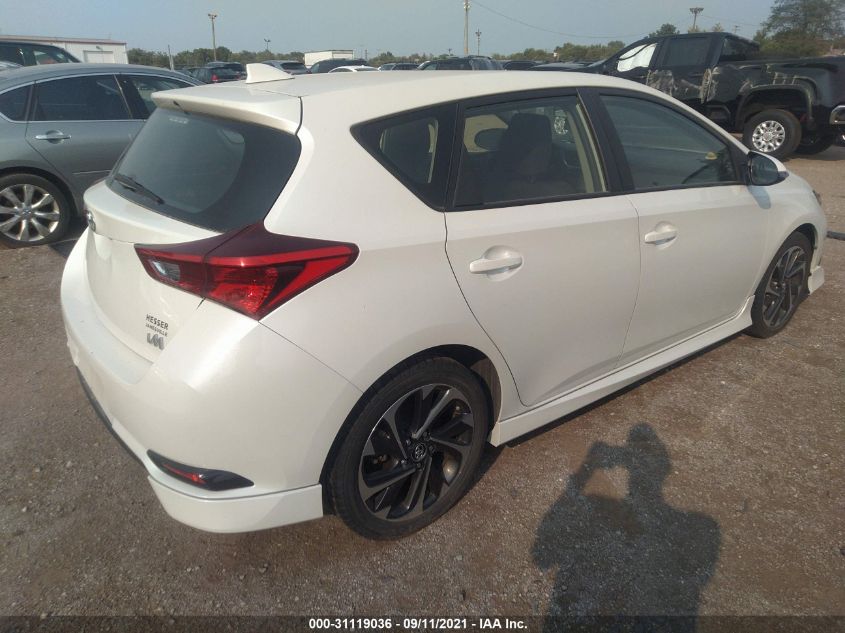 2017 TOYOTA COROLLA IM JTNKARJE8HJ549645