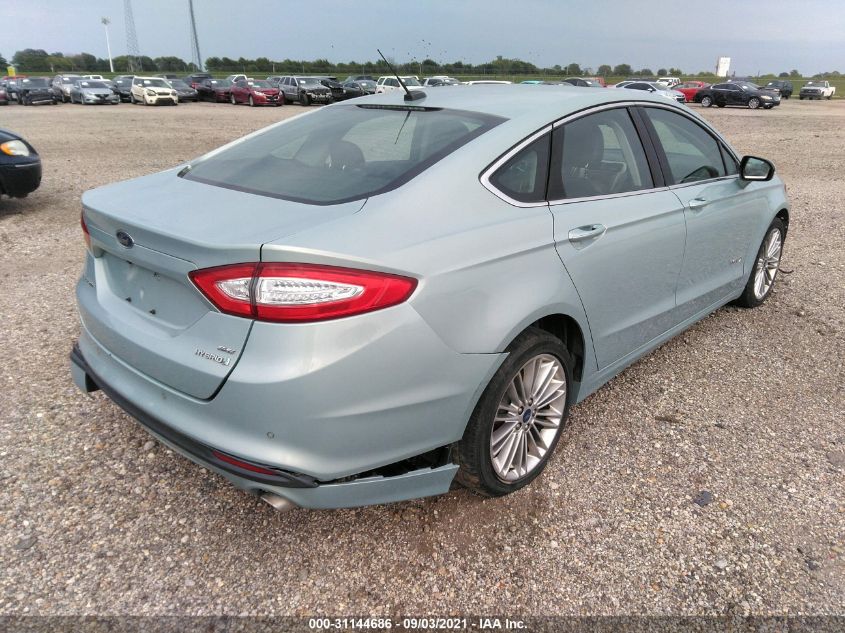 2013 FORD FUSION SE HYBRID 3FA6P0LUXDR175274