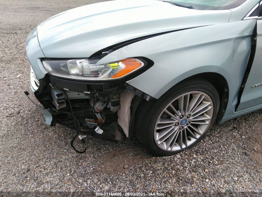 2013 FORD FUSION SE HYBRID 3FA6P0LUXDR175274