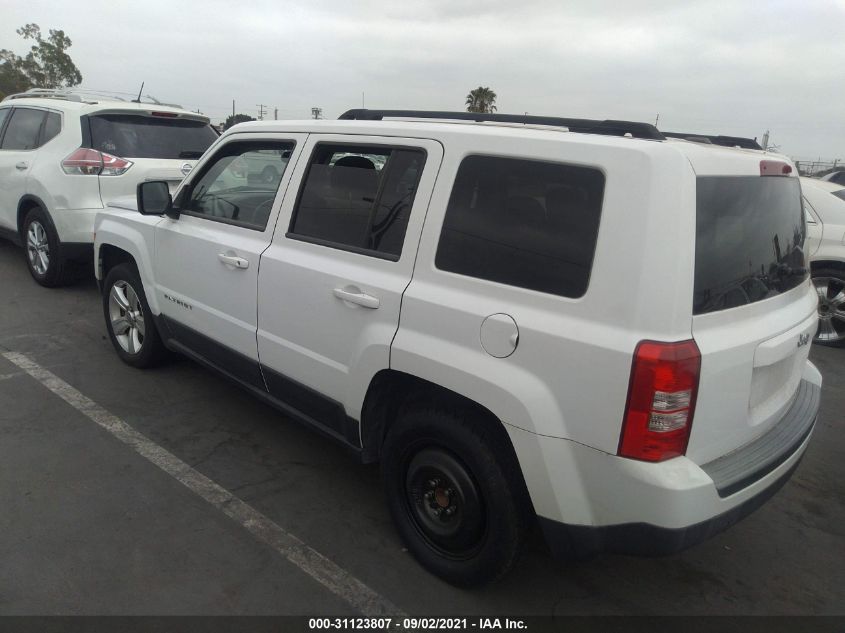 2013 JEEP PATRIOT LATITUDE 1C4NJPFB8DD223129