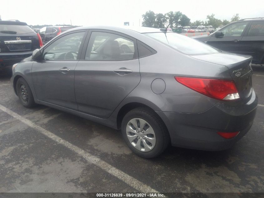 2016 HYUNDAI ACCENT SE KMHCT4AE1GU964613