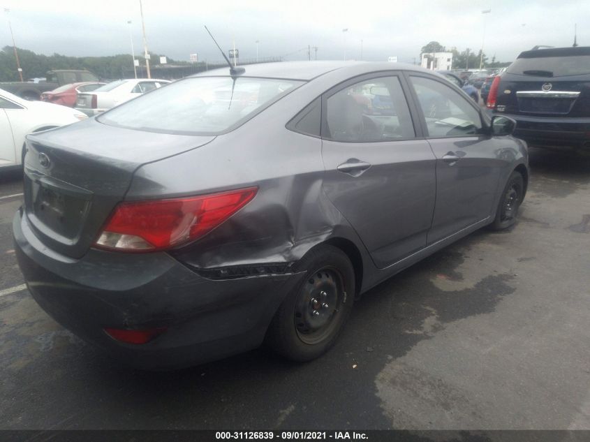 2016 HYUNDAI ACCENT SE KMHCT4AE1GU964613