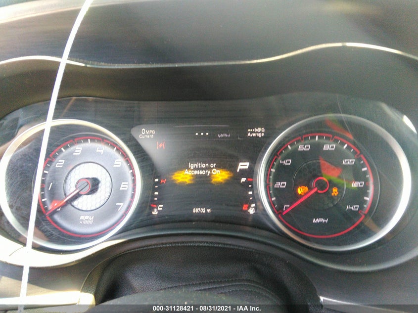 2016 DODGE CHARGER VIN: 2C3CDXBG0GH110108