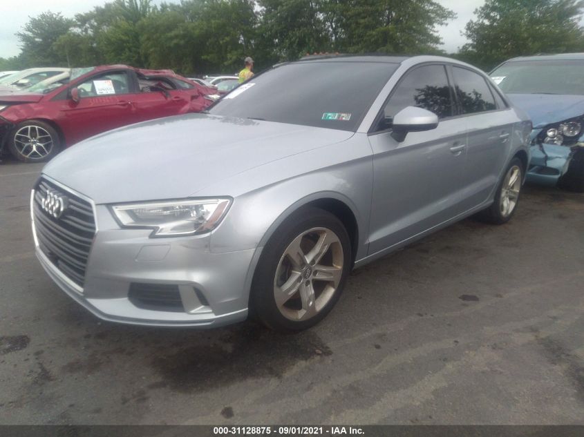 2017 AUDI A3 SEDAN PREMIUM WAUB8GFF7H1043422