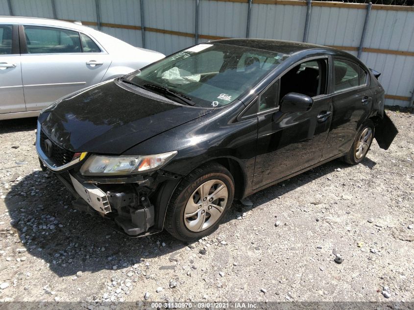 2014 HONDA CIVIC SEDAN LX 19XFB2F57EE224657