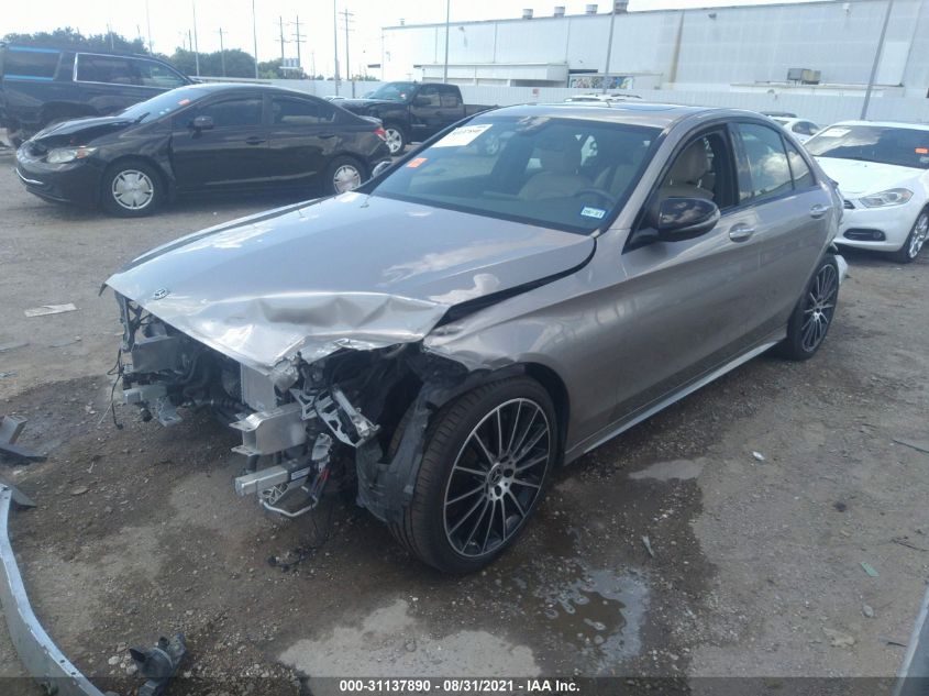 2019 MERCEDES-BENZ C-CLASS C 300 55SWF8DB9KU309312