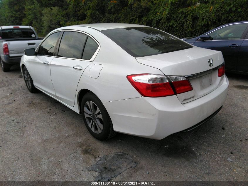 2014 HONDA ACCORD SEDAN LX 1HGCR2F32EA077522