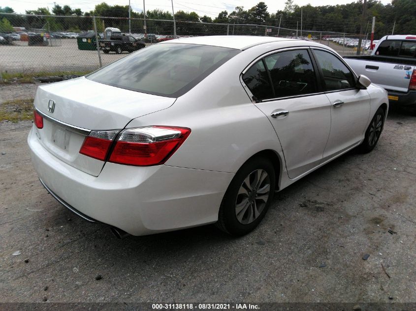2014 HONDA ACCORD SEDAN LX 1HGCR2F32EA077522