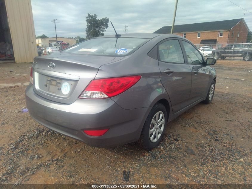 2014 HYUNDAI ACCENT GLS KMHCT4AE2EU635318