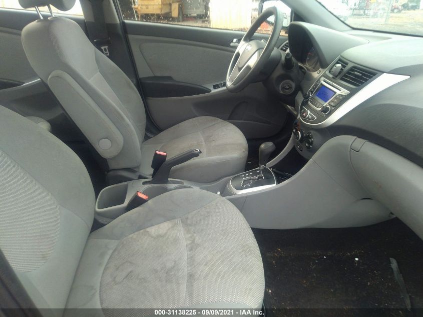 2014 HYUNDAI ACCENT GLS KMHCT4AE2EU635318