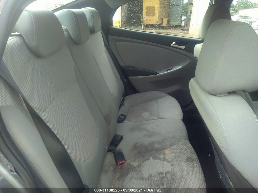 2014 HYUNDAI ACCENT GLS KMHCT4AE2EU635318