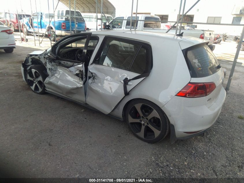 2015 VOLKSWAGEN GOLF GTI AUTOBAHN 3VW5T7AU4FM052662