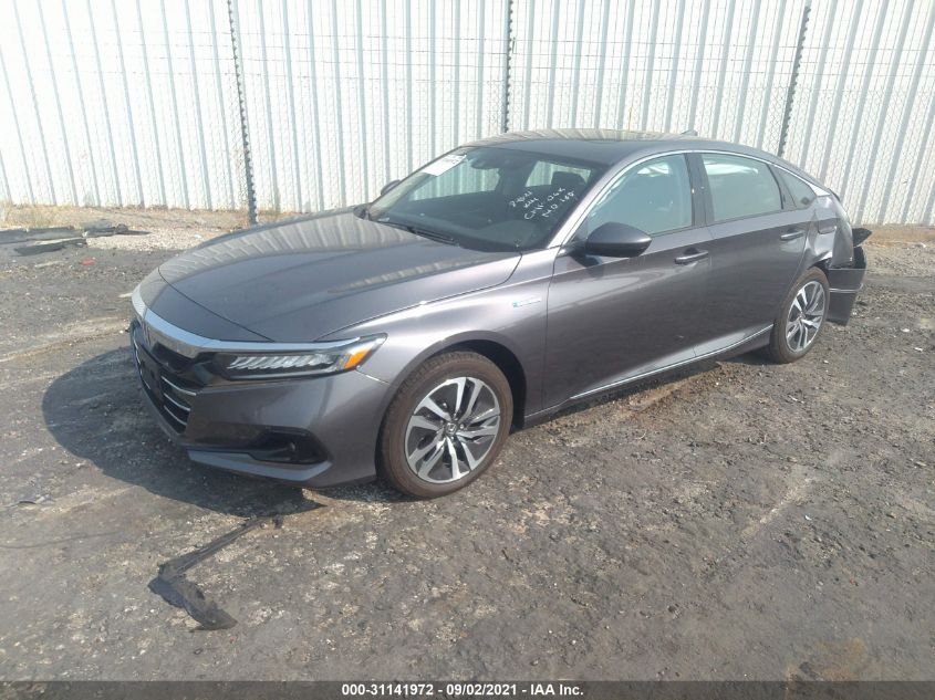 2021 HONDA ACCORD HYBRID EX 1HGCV3F48MA016183