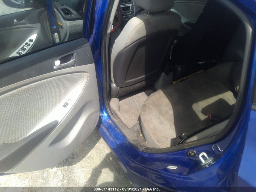2014 HYUNDAI ACCENT GLS KMHCT4AE7EU647805