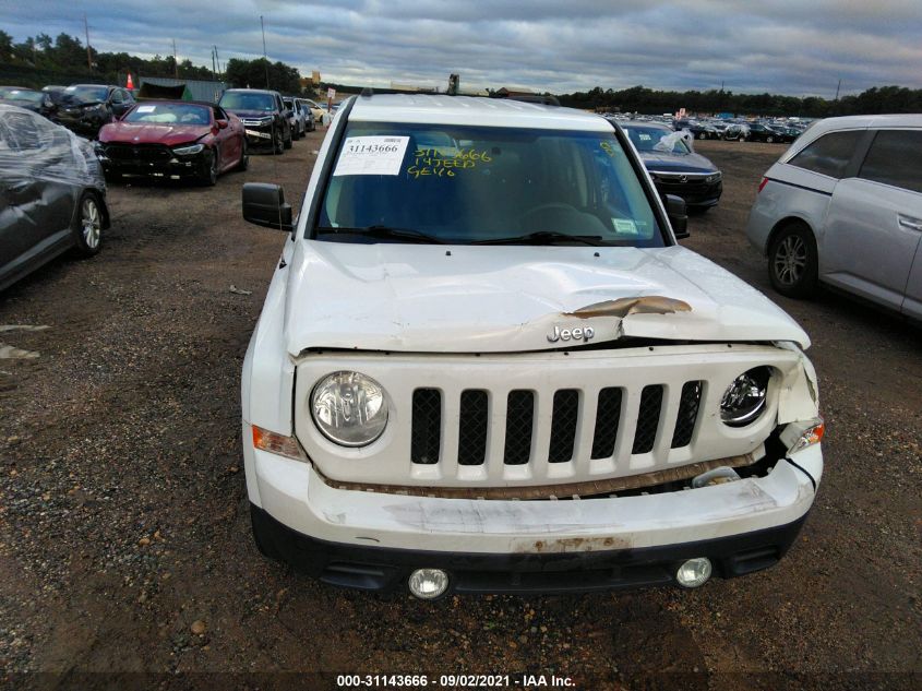 2014 JEEP PATRIOT SPORT 1C4NJPBAXED801326