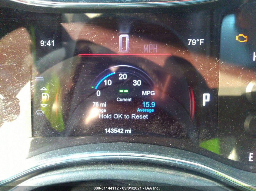 2014 DODGE DURANGO LIMITED 1C4RDHDG1EC449727