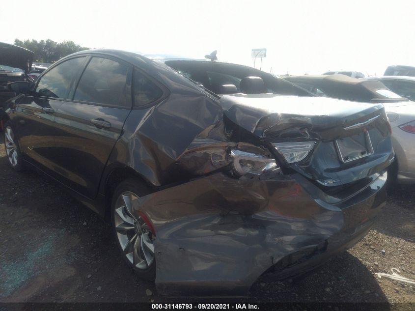 2015 CHRYSLER 200 S 1C3CCCBG3FN615061